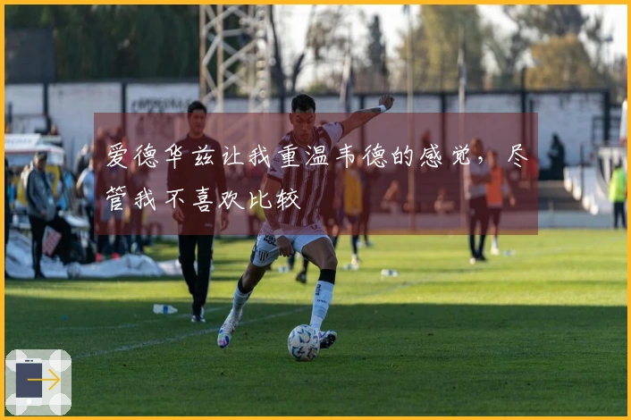 爱德华兹让我重温韦德的感觉，尽管我不喜欢比较